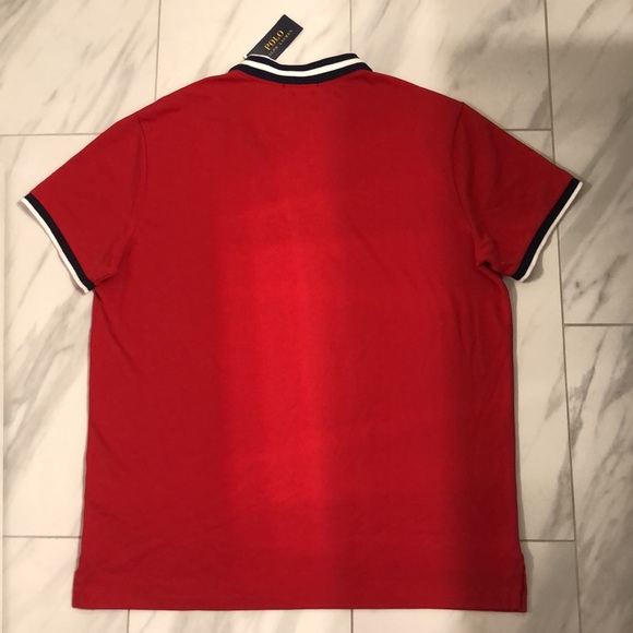 NWT Men’s Polo Ralph Lauren Custom Slim Fit Polo - Picture 5 of 5